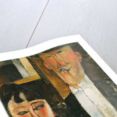 Bride and Groom by Amedeo Modigliani