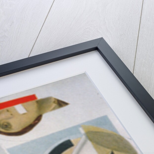 Tatlin at Work. Illustration for the book Six Tales with Easy Endings, by Ilya Ehrenburg by El Lissitzky