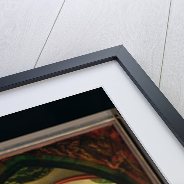 The Isenheim Altarpiece. Left wing: Annunciation by Matthias Grünewald