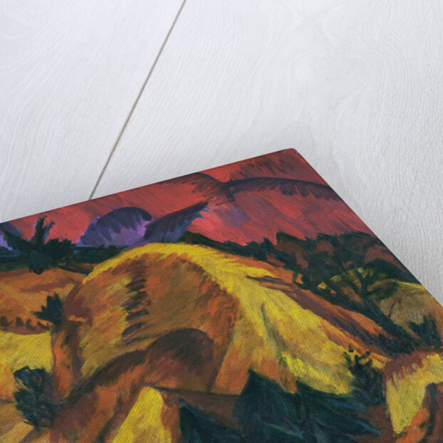 Sand Hills of the Engadin by Ernst Ludwig Kirchner