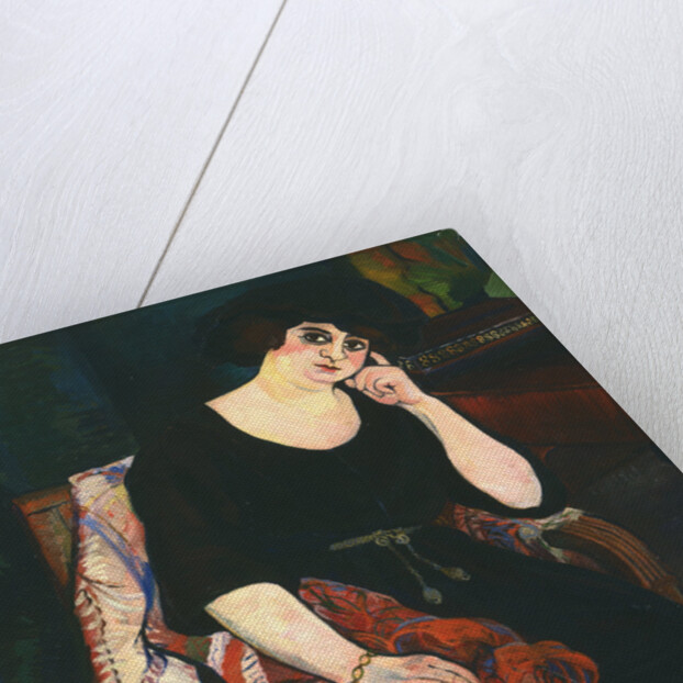 Portrait of Madame Zamaron by Suzanne Valadon