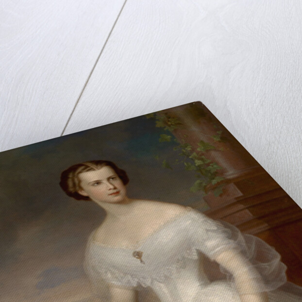 Portrait of Elisabeth of Bavaria by Franz Schrotzberg