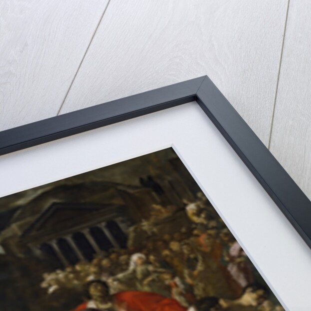 Funeral of a Roman emperor (Cremation ceremony) by Giovanni Lanfranco