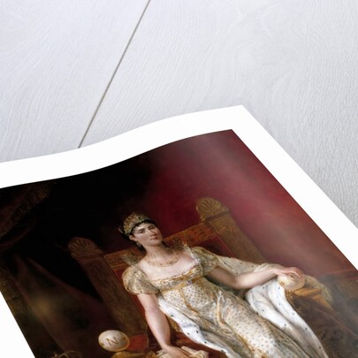 Portrait of Joséphine de Beauharnais, the first wife of Napoléon Bonaparte by Guillaume Guillon Lethiére