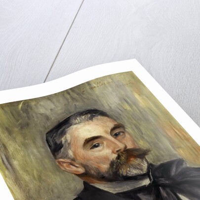 Portrait of Stéphane Mallarmé by Pierre Auguste Renoir