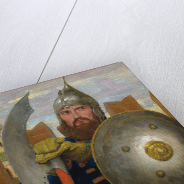 On guard by Viktor Mikhaylovich Vasnetsov