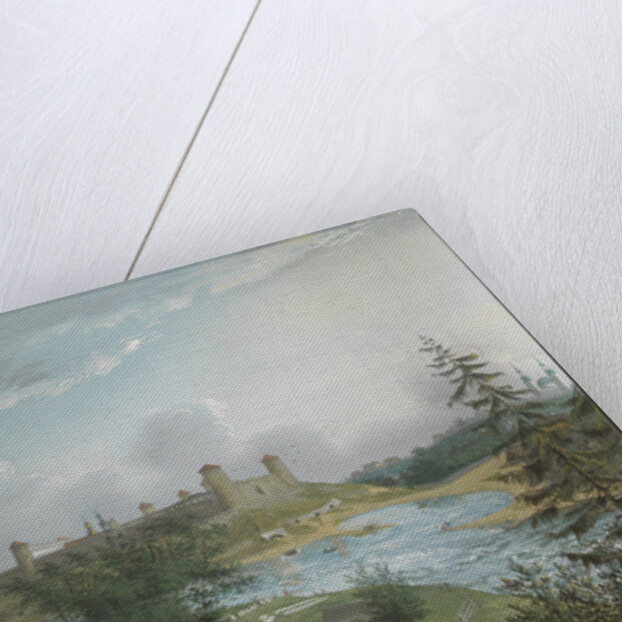 View of the Ivangorod Fortress by Johannes Hau