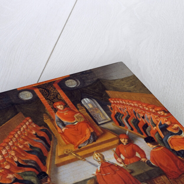 First meeting of the Order of the Golden Fleece held by Philip III the Good, Duke of Burgundy, 10 Ja by Joseph Albrier