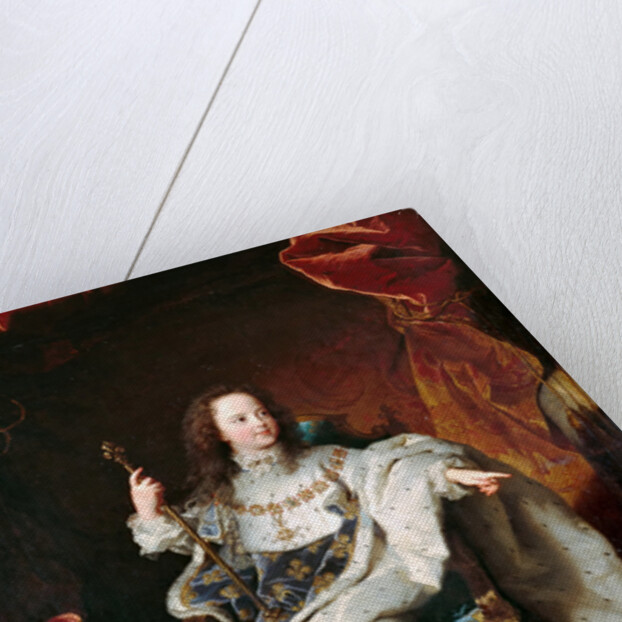 Louis XIV, King of France by Hyacinthe François Honoré Rigaud