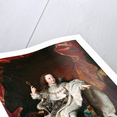 Louis XIV, King of France by Hyacinthe François Honoré Rigaud