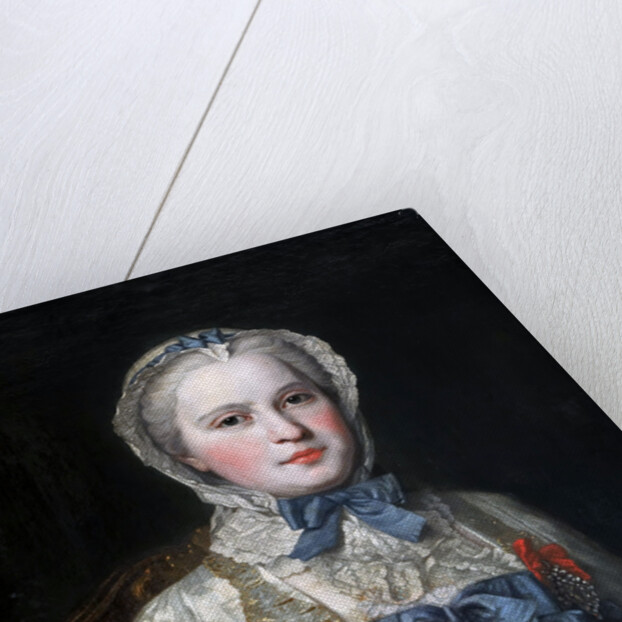 Portrait of Princess Maria Josepha of Saxony (1731?1767) by Maurice Quentin de La Tour
