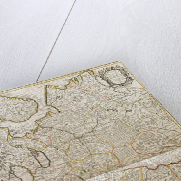 Map of Muscovy by Charles Price