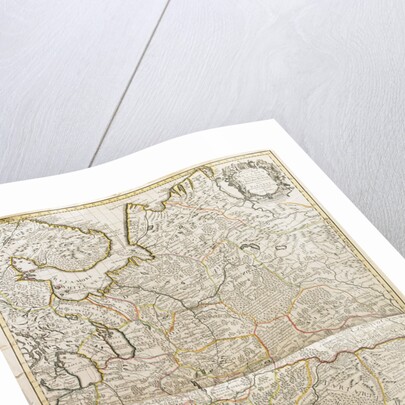 Map of Muscovy by Charles Price