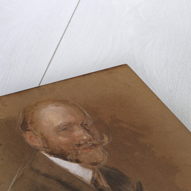 Portrait of the Playwright Prince Vladimir Vladimirovich Bariatinsky by Ilya Yefimovich Repin