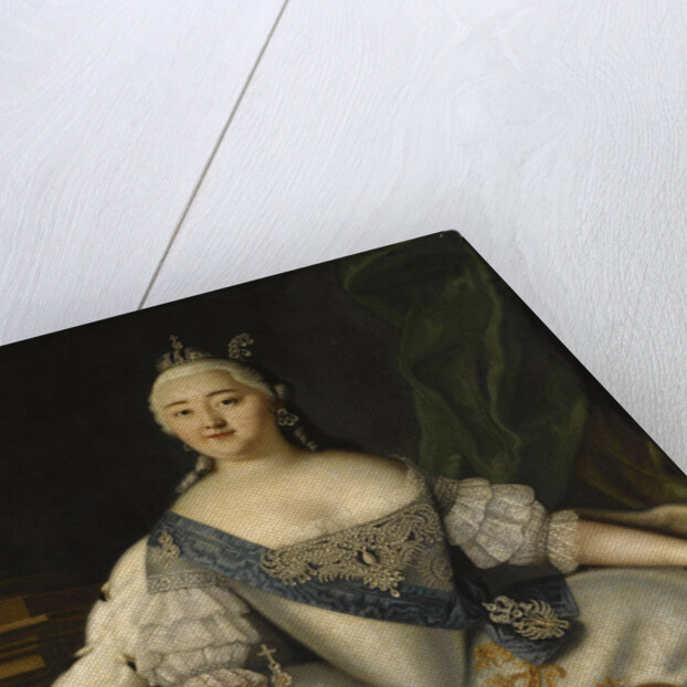 Portrait of Empress Elisabeth by Louis Caravaque