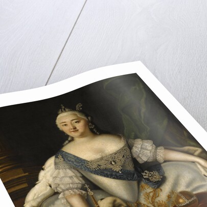 Portrait of Empress Elisabeth by Louis Caravaque