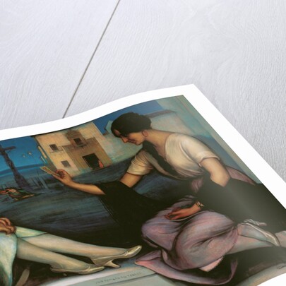 Fortune-telling by Julio Romero de Torres