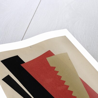 Composition (Red-Black-Gold) by Lyubov Sergeyevna Popova