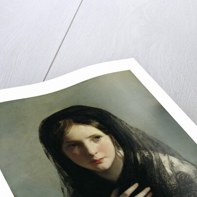 Lost in Her Dreams by Friedrich Ritter von Amerling