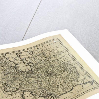 New and accurate map of Persia, with the Safavid and Mughal Empire by Emanuel Bowen