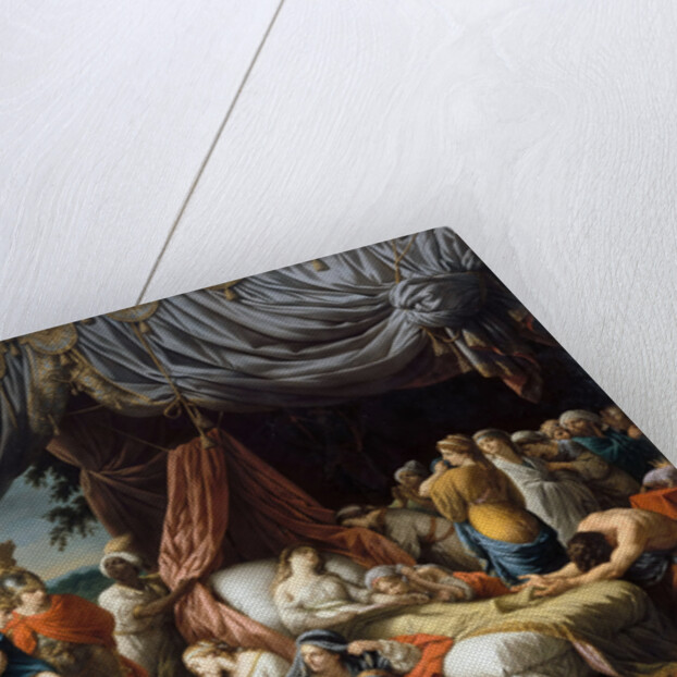 Alexander the Great and Hephaestion at the Deathbed of the wife of Darius III by Louis-Jean-François Lagrenée