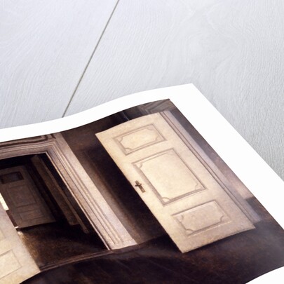 Open Doors by Vilhelm Hammershøi