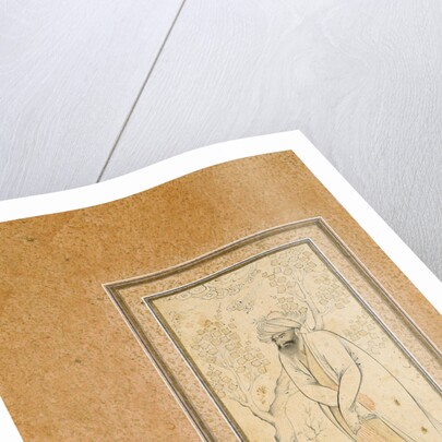 A Standing Dervish by Muhammad Muhsin