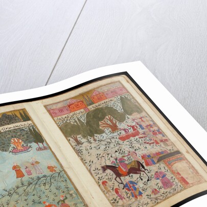 Mehmed III Received in Istanbul (From Manuscript Mehmed IIIs Campaign in Hungary by Turkish master