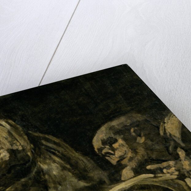 Two Old Men Eating Soup (The Witchy Brew) by Francisco de Goya