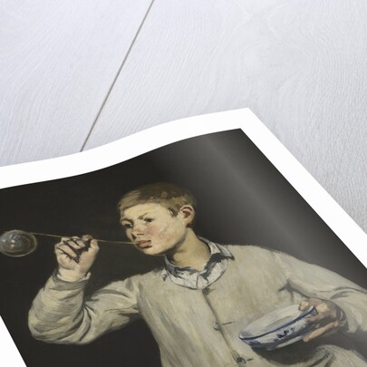 Boy Blowing Bubbles by Édouard Manet