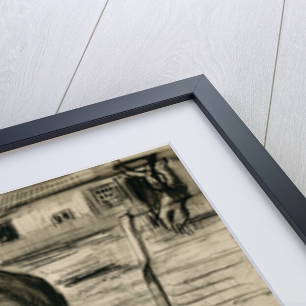 Peasant Woman Planting Potatoes by Vincent van Gogh