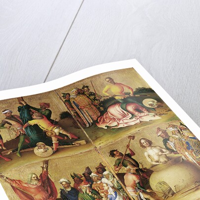 Martyrdom of the Apostles. Left panel by Stephan Lochner