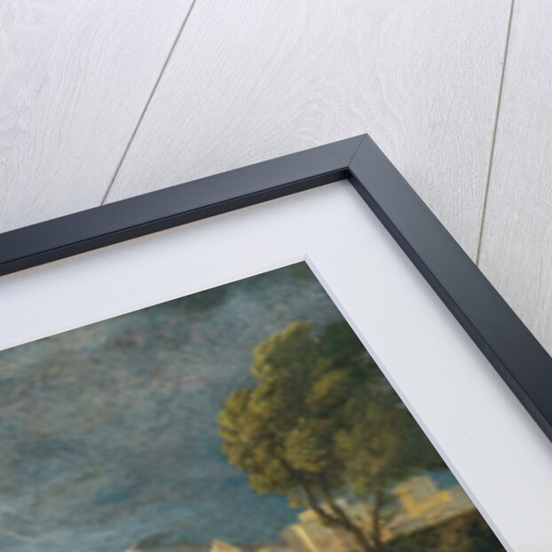 Landscape during a Thunderstorm with Pyramus and Thisbe by Nicolas Poussin