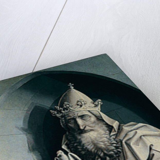 The Flémalle Panels: The Holy Trinity by Robert Campin