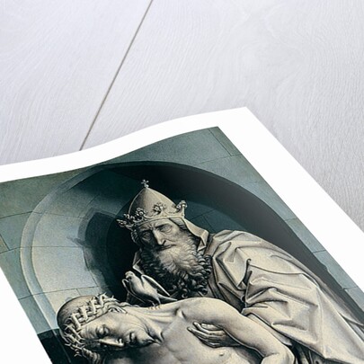 The Flémalle Panels: The Holy Trinity by Robert Campin