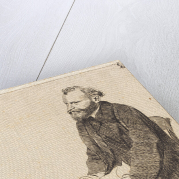 Portrait of the artist Édouard Manet by Edgar Degas