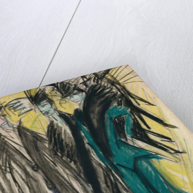 Berlin Street Scene by Ernst Ludwig Kirchner