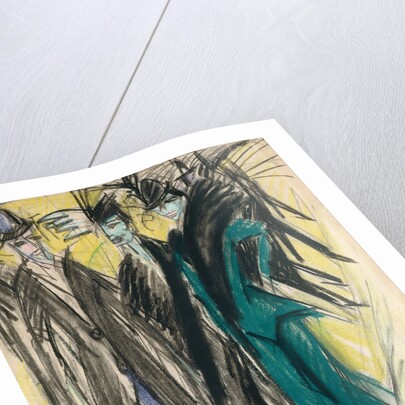 Berlin Street Scene by Ernst Ludwig Kirchner