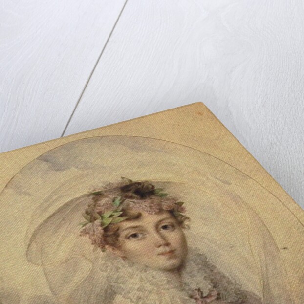 Portrait of Princess Zinaida Alexandrovna Volkonskaya by Jean Désiré Muneret