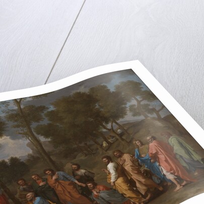 The Sacrament of Ordination (Christ presenting the Keys to Saint Peter) by Nicolas Poussin