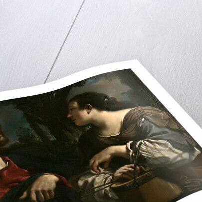 Christ and the Samaritan Woman at Jacobs Well by Guercino