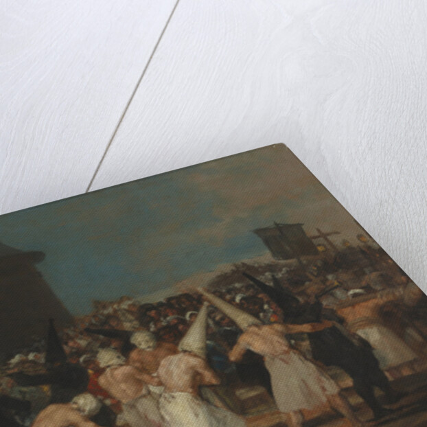 A Procession of Flagellants by Francisco de Goya