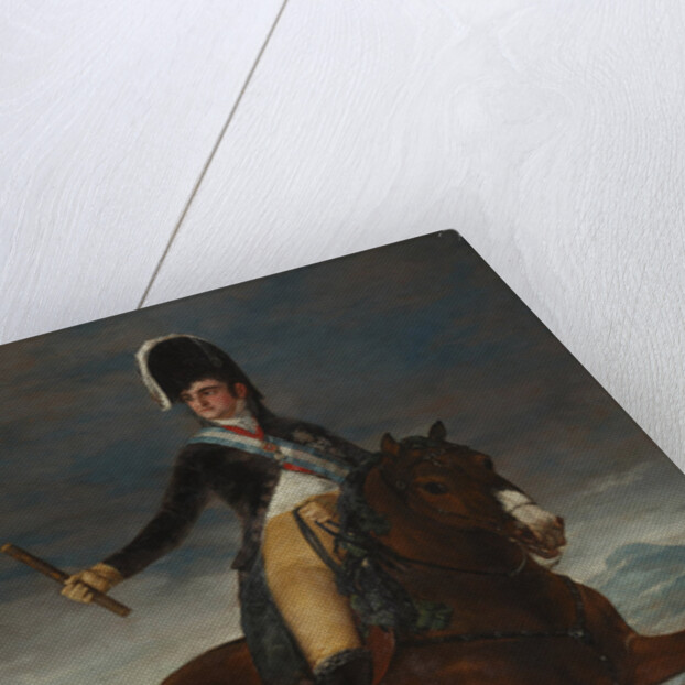 Equestrian Portrait of King Ferdinand VII of Spain by Francisco de Goya