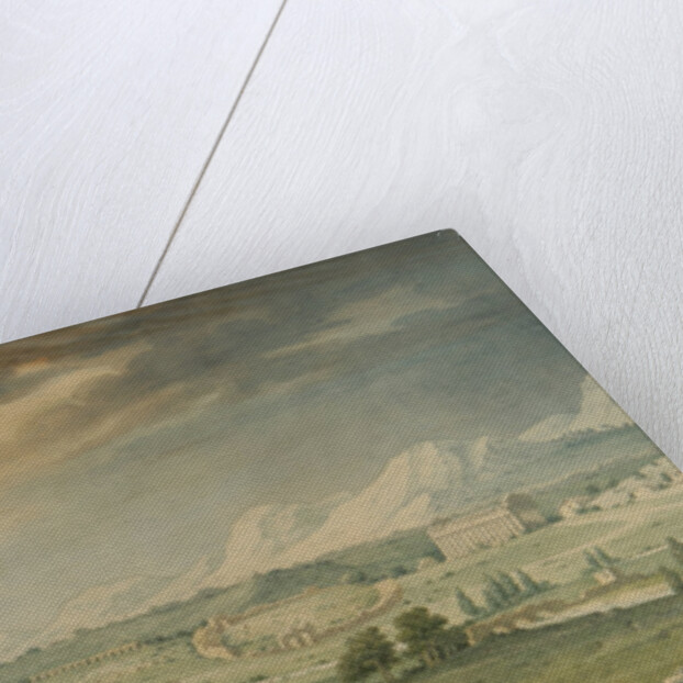 View of Paestum by Isidro González Velázquez