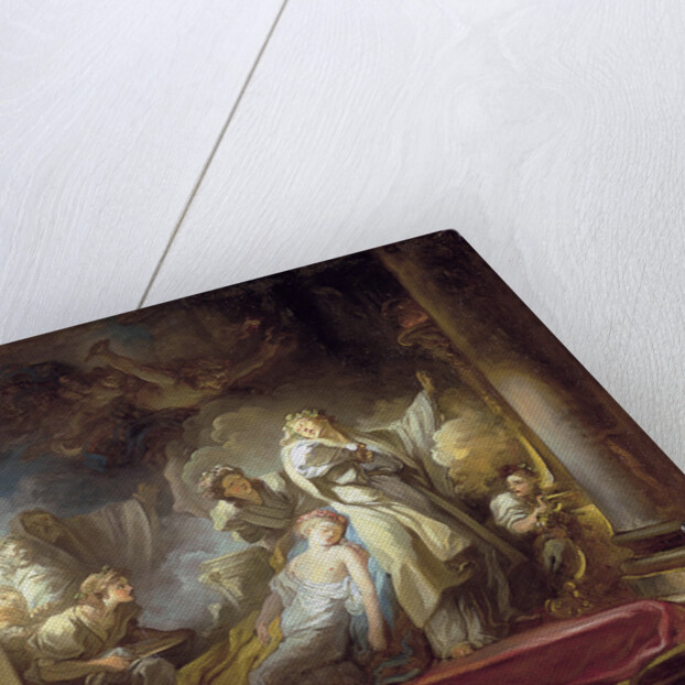 The High Priest Coresus Sacrificing Himself to Save Callirhoe by Jean Honoré Fragonard