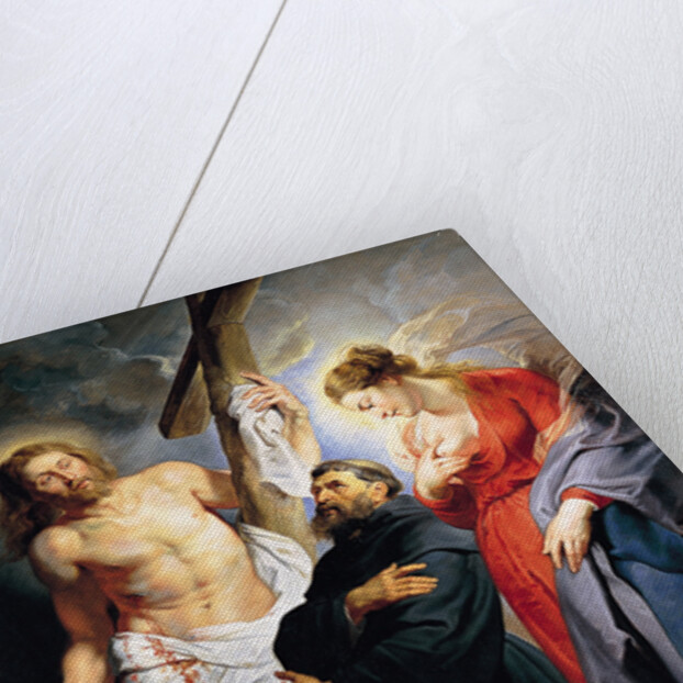 Saint Augustine Between Christ and the Virgin by Pieter Paul Rubens