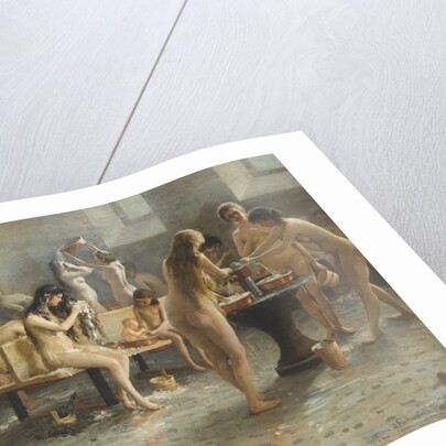 The Bath House by Vladimir Alexandrovich Plotnikov