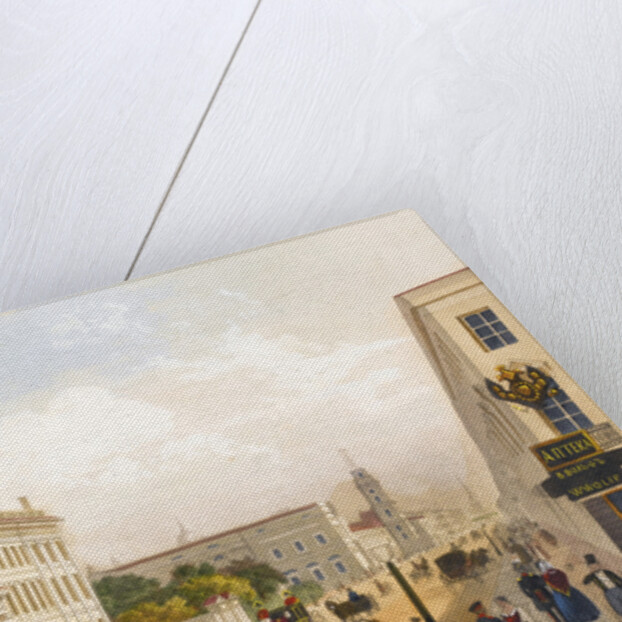 View of the Nevsky Prospekt in Saint Petersburg by Jules Charlemagne