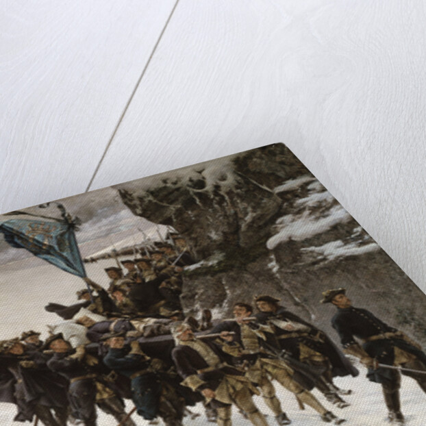 Bringing Home the Body of King Charles XII of Sweden by Gustaf Cederström