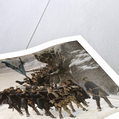 Bringing Home the Body of King Charles XII of Sweden by Gustaf Cederström